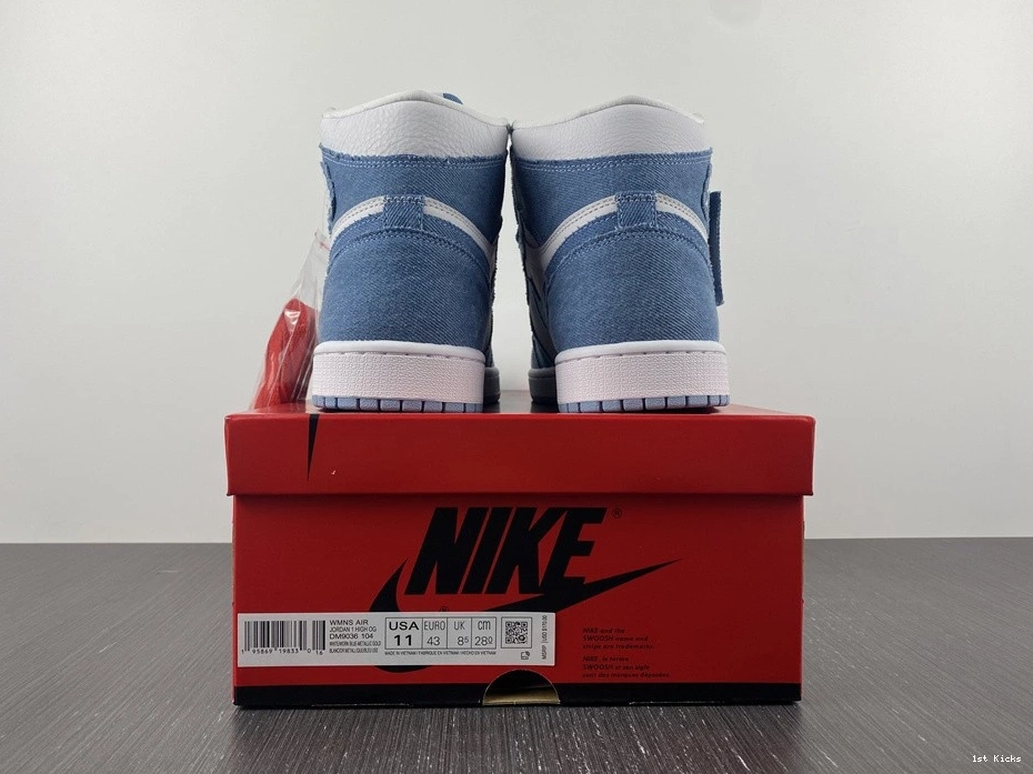 1 WMNS OG DM9036-104 Air Jordan High Denim 0329